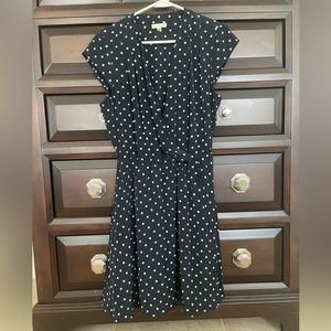 Maison Jules size L polka dotted dress